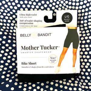 Belly Bandit “Mother Tucker” Ultra-High Waist Bike Shorts, Size L, NWT